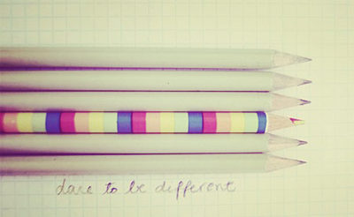 唯美：可爱彩色笔